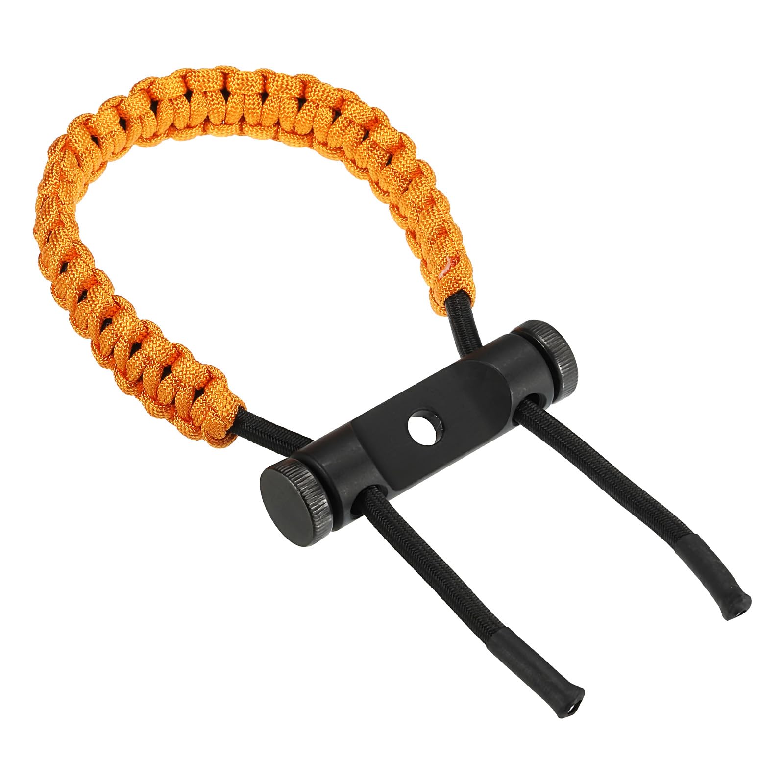 PATIKIL Archery Bow Wrist Sling, Adjustable Compound Braided Wrist Strap for Bow Target Shooting, Orange