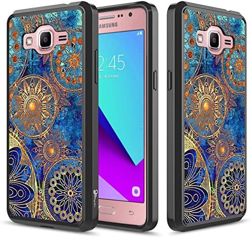 Galaxy J2 Prime Case, Nznd [Ultra-Thin] Premium Soft TPU Protective Flexible Durable Case for Samsung Galaxy J2 Prime G532 - Gear Wheel