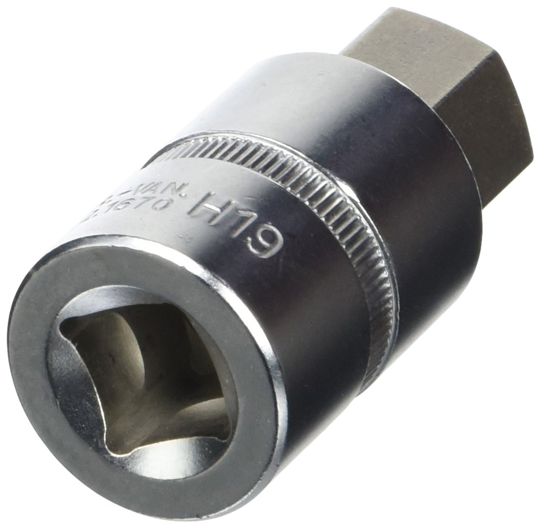 KS Tools 922.1670 Ultimate Hex Screwdriver Socket 1/2 Inch Drive 55mm – 19mm