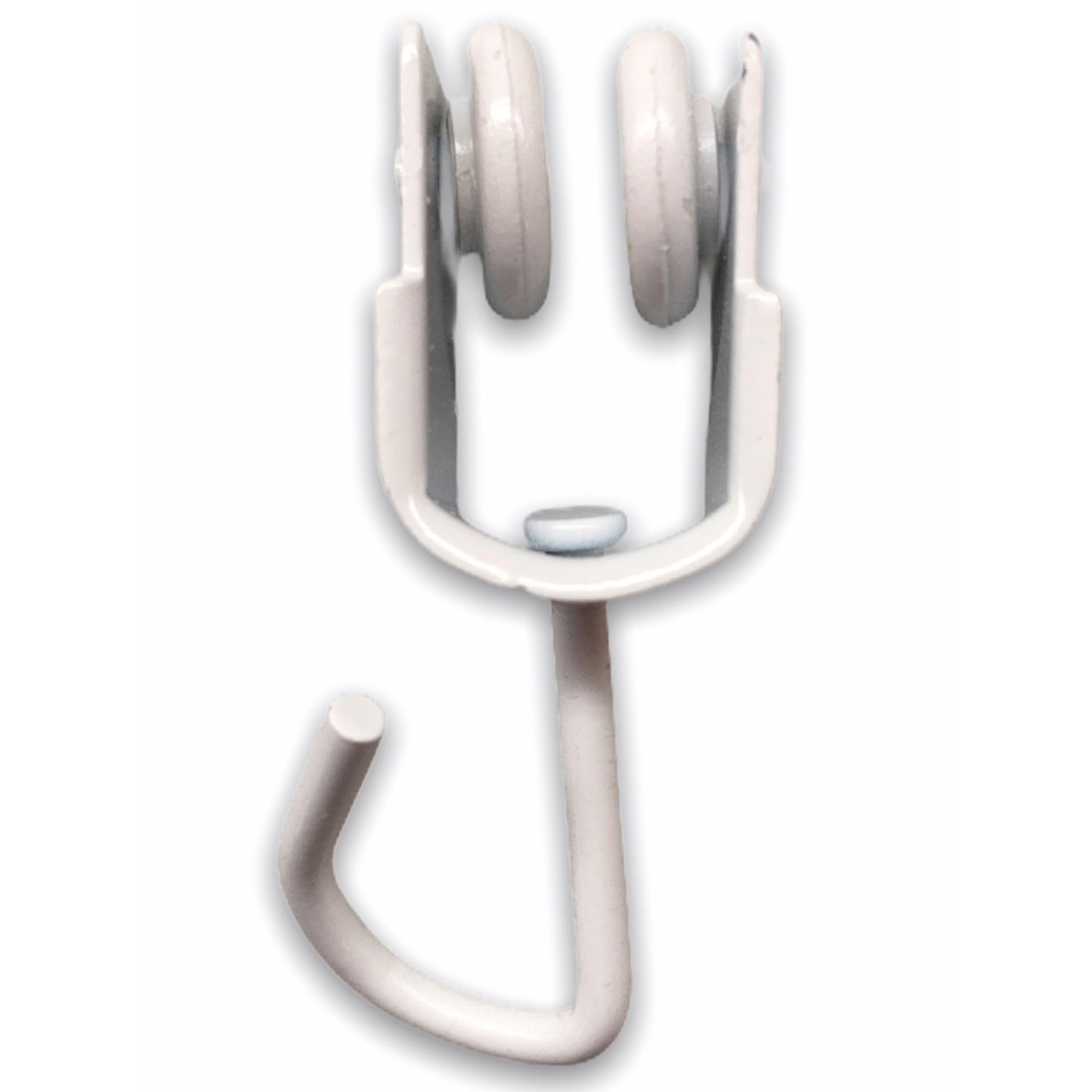 Tele Awning Pulley Rail Curtain Outdoor Awning Bag of 5 Hooks (White)