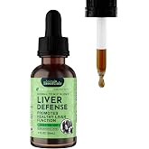 Animal Essentials Liver Defense for Dogs &amp; Cats - Liver &amp; Kidney Support for Pets, Milk Thistle for Dogs &amp; Cats, Dandelion Supplement, Liquid Supplement, Detox Cleanser Blend - 1 Fl Oz