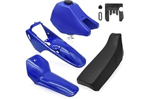 Wai Danie Plastic Body Fender Cover Shell Parts Kit Compatible with YAMAHA PW80 PY80 PW PY 80 PEEWEE Mini Dirt Pit Kids Bike 