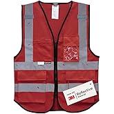 Salzmann Mesh Multi-Pocket Working Vest - Reflective Vest - Made with 3M Reflective Material