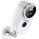 Security Camera Outdoor, Wireless Rechargeable Battery Powered Home Security Cam 1080P HD Smart Surveillance WiFi Camera with