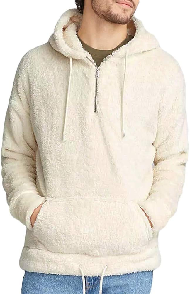 fuzzy sherpa hoodie