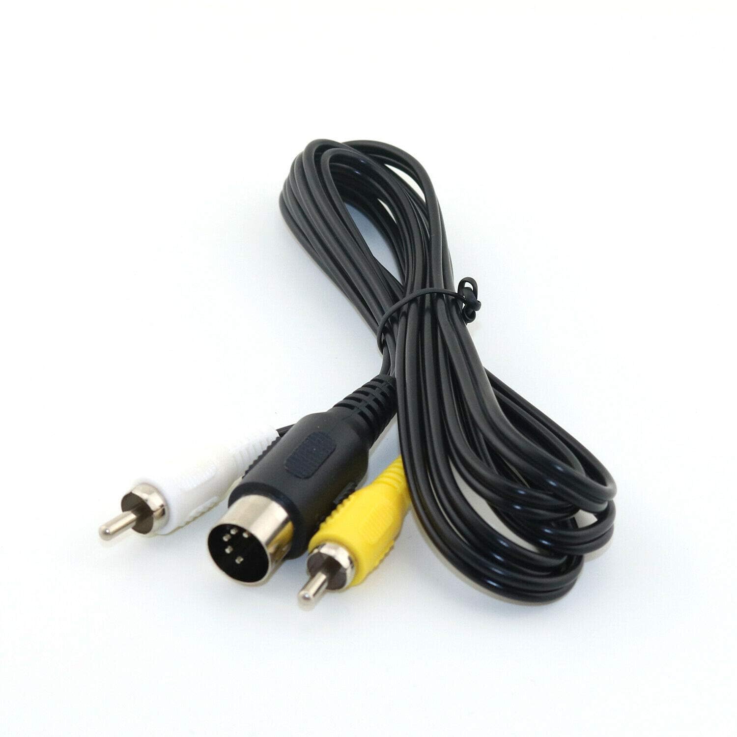 RUITROLIKER AV Cable Compatible for Genesis 1, 1.8M/5.9 FT Audio Video Composite Cable RCA TV Cord Compatible for Genesis 1