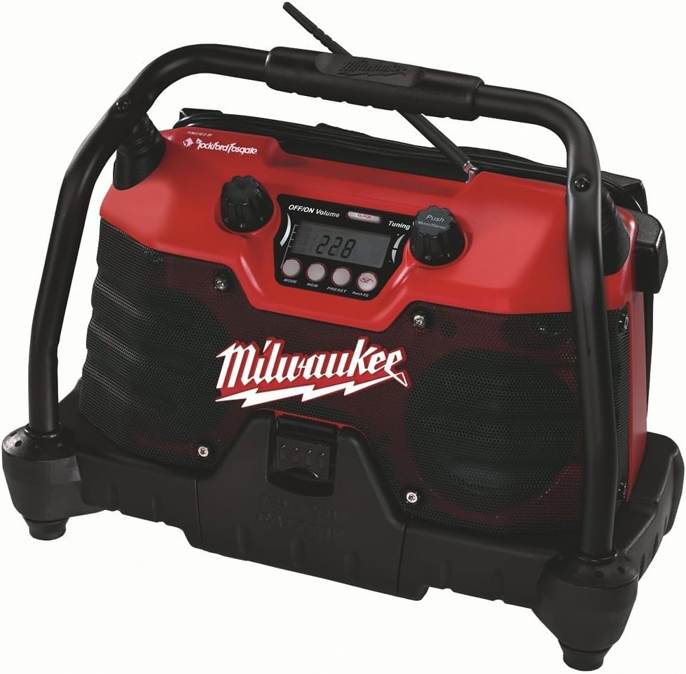 milwaukee radio rockford fosgate speakers