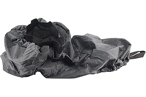 equlup Adjustable Kayak Spray Skirt, Nylon Waterproof Kayak Spray Skirt Cover Canoe Spray Skirt Kayak Equipment Water Sports Accessory for Protection