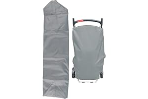 Grill Cover for Weber Traveler Gas Grill, Heavy Duty and Waterproof Design to Protect Against Weather