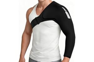 ComfiTECH Shoulder Arm Ice Pack Wrap for Pitchers, Ice Arm Sleeve for Volleyball Player, Athletes, Flexible Cold Application 