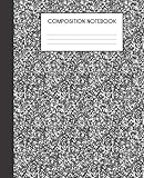 Composition Notebook: Faux Luxury Silver Metallic Glam College Ruled Notebook Lined School Journal