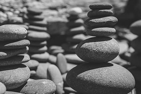 Amazon Co Jp 特大 ポスター 石海黒と白 壁紙ウォールステッカーポスター 594x4mm Generic