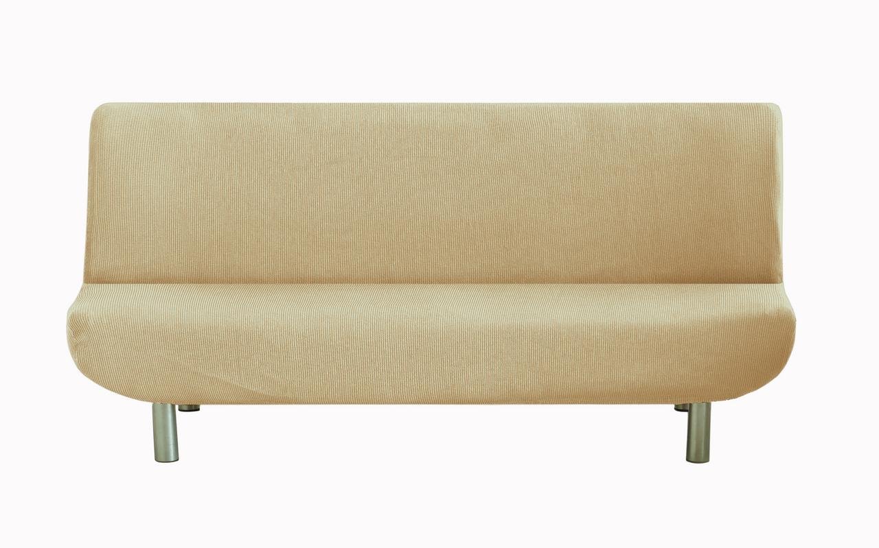 Eysa Ulises elastic clic clac sofa cover 3 seats colour 01-beige, Polyester-Cotton, 37 x 5 x 29 cm F735461CC