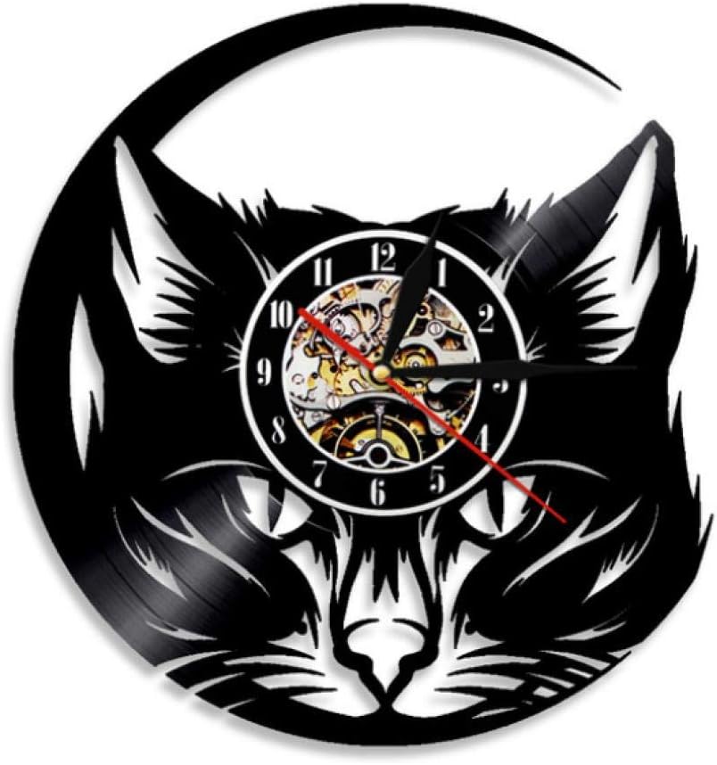 Orologio Da Parete In Vinile Riciclato 'Carniceria' - Design Originale Multilingua, 30 Cm