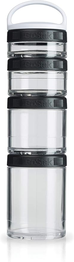 BlenderBottle GoStak Twist n' Lock Storage Jars