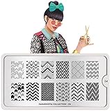 MoYou-London Nail Art Fashionista Plate Collection 04