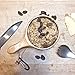 überleben Dursten Kuksa | Wood Camp Mug | Lightweight & Eco-Friendly | Traditional Wooden Cup with Carabiner | Bushcraft or Camping | Leather Lanyard