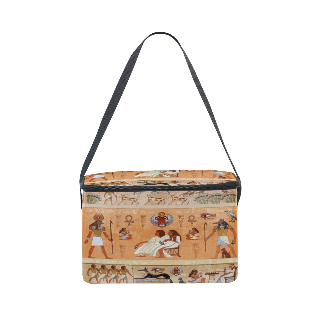 Hunihuni Antiguo Egipto Bolsa de almuerzo aislada portátil bolsa ...