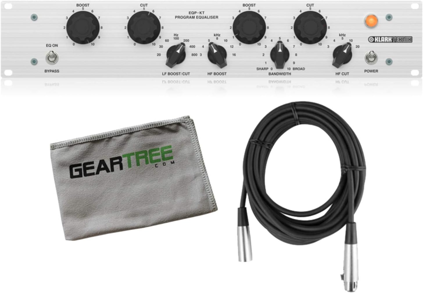 Klark Teknik EQP-KT Classic Tube Equaliser w/Cable and Cloth