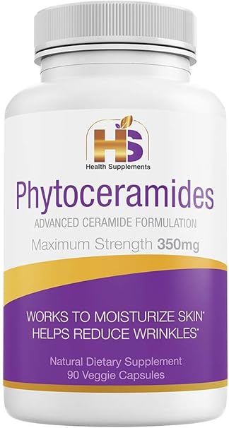 Rice Phytoceramides 350 Mg 90 Capsules Vegan Highest Quality Anti Aging Reduces Wrinkles And Acne Moisturizes Your Skin From Within Gmo Gluten Free Amazon De Drogerie Korperpflege
