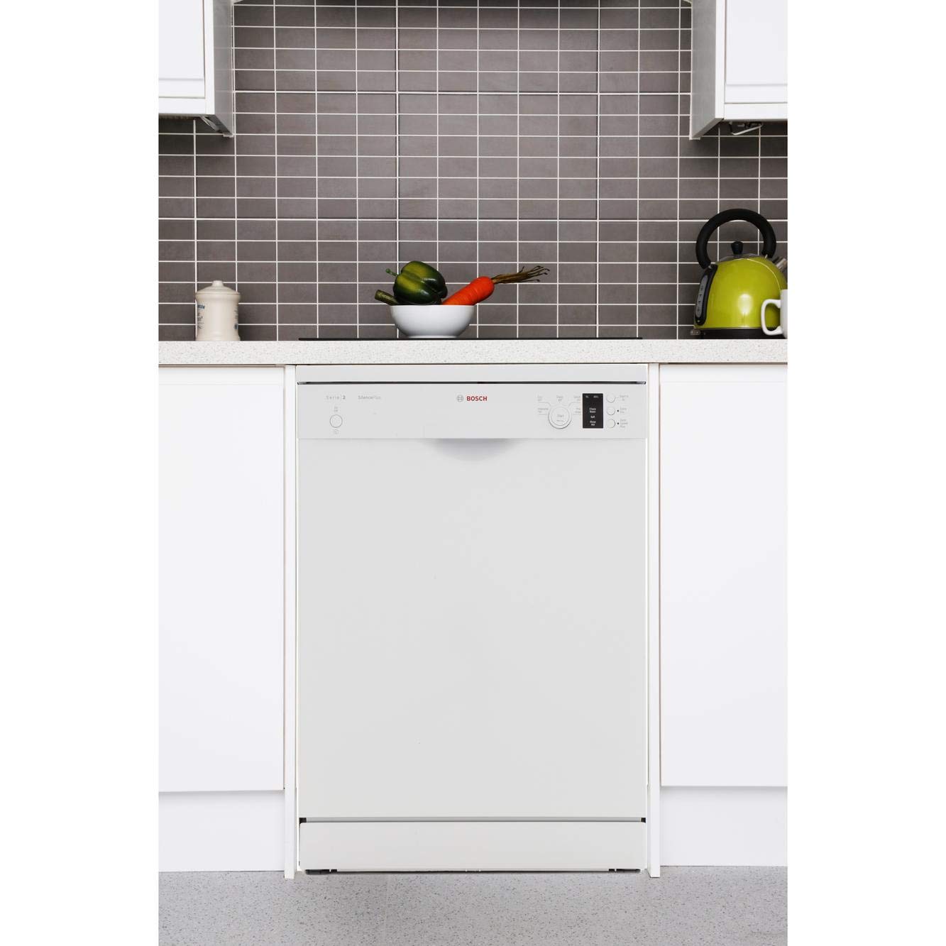 bosch sms25ab00g freestanding dishwasher black