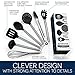 Silicone Cooking Utensils Set - Kitchen Utensil Set - Kitchen Utensils Set - 7 Silicone Utensils Set - Stainless Steel Utensils - Cooking Utensil Set Spatula Set - Kitchen Tools (Regular-new)