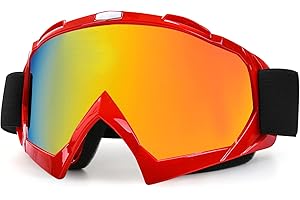 Shutuan Motorcycle Goggles Dirt Bike Goggles ATV Riding Four Wheeler Offroad Mx Racing Helmet Goggles