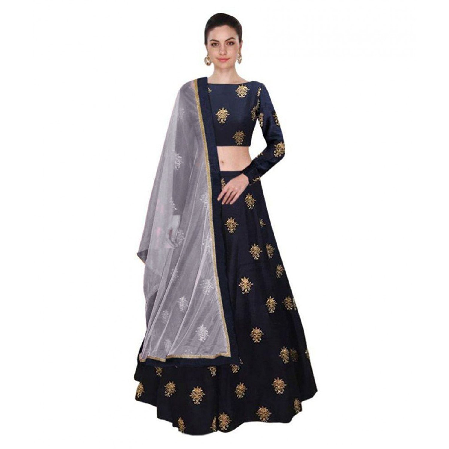 mothercreation embroidery women's lehenga choli