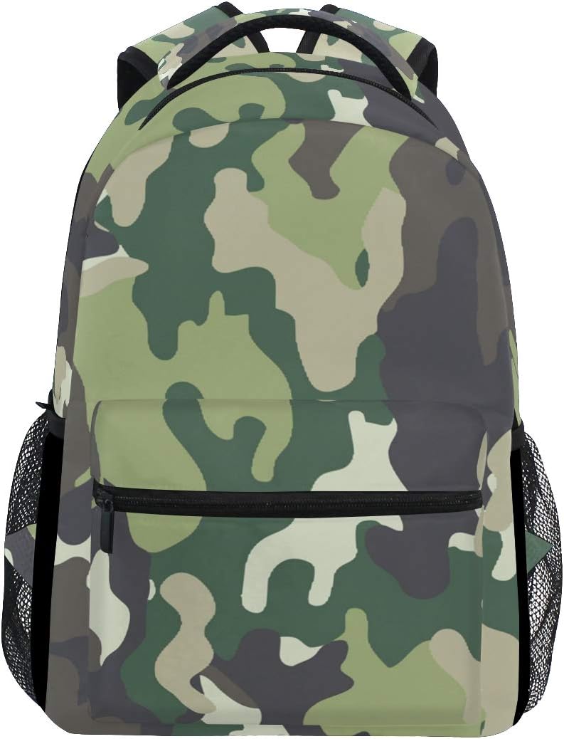 camouflage college bags