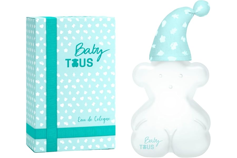 TOUS Baby Cologne for Boys and Girls. Fresh, Powdery Perfume, Gentle Scent for Babies & Toddlers. Ideal Baby Gift, 3.4 Fl Oz