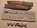GetUrGear Badge BUNDLE REAR + FENDER BADGE - compatible with WRX/STI 2015+(WRX, Matte Red)