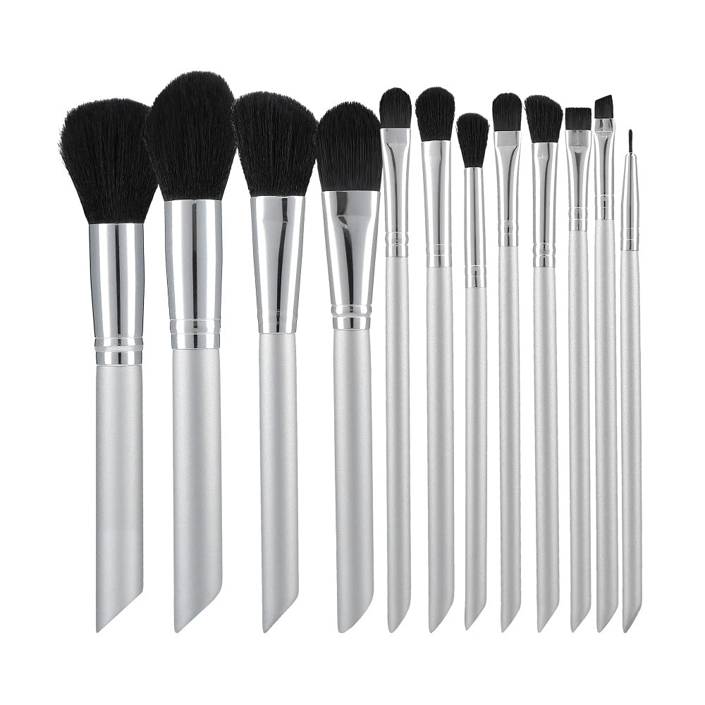 T4B MIMO Set of 12 Face and Eye Makeup Brushes