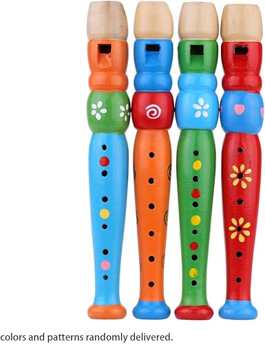 Download Andoer Flûte Piccolo en Bois Son Instrument de Musique Début Education Cadeau Jouet pour Bébé Kid Enfant PDF