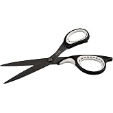 CureTape Kinesiology Taping Scissors, Stainless Steel, Medical, Lightweight | Lightweight Japanese stainless steel tape scissors w/ Teflon-coated blades for clean, precise cuts without adhesive buildup.