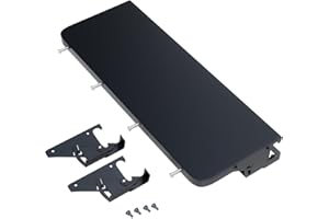 AJinTeby Front Shelf for Traeger Woodridge/Timberline/Ironwood Series, 26.75 x 10 inch P.A.L Shelf BAC762 for Traeger Pellet Grill, Detachable with 4 Hooks, Traeger Pop-and-Lock Accessory