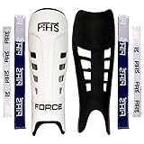 Field Hockey Shin Guards FORCE Color White Medium