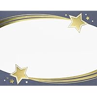 Amazon.com : Great Papers! Shooting Stars Gold Foil Certificate, 8.5" x ...