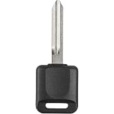 Vurkcy 46 Chip Transponder Ignition Car Key Replacement for Nissan Altima | Titan Frontier Quest Maxima Rogue Infiniti FX35 FX45, New Uncut, Locksmith Required