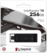 Kingston DataTraveler 70 DT70 32GB USB-C Flash Drive Black USB 3.2 Gen 1 view 5