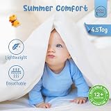 Rohi 4.5 Tog Cot Bed Duvet Microfibre Anti-Allergy Baby Quilt 120 x 150 view 2