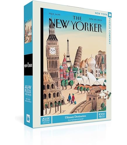 New York Puzzle Company - New Yorker Art Festival - 1000 Piece