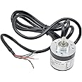 600P/R Rotary Encoder, Aideepen AB 2 Phase Incremental Rotary Encoder 6mm Shaft 5V-24V Wide Voltage