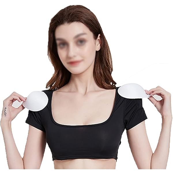 Lady Invisible Fake Shoulder Pad Tank Top Vest Shirt To Improve