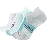 Merrell Recycled Everyday Tab Socks 1 Pair, Grey Assort, Men's 5-8.5 / Women's 5-9.5