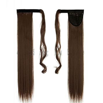 Amazon Com 26 Synthetic Long Ponytail Clip In Pony Tail