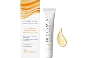 Membrasin Topical Vulva Cream for Vaginal Dryness, Feminine Moisture Support and Topical Hydration, Helps Reducing Dryness, B