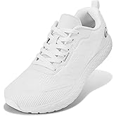 Geococcyx Mens Wide Toe Box Walking Shoes Running Athletic Sneakers-Breathable Lightweight Non-Slip
