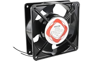 uxcell Cooling Fan 120mm x 120mm x 38mm DP200A AC 220-240V 0.14A Dual Ball Bearings