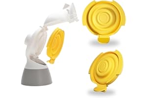 IVARONAL 2pcs Silicone Membranes Compatible with Medela Pump Parts, Pump Replacement Diaphragm for PersonalFit Flex connectors,Pump in Style MaxFlow, Swing Maxi, Freestyle Flex Breast Pumps