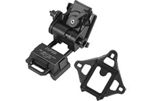Gexmil PVS 15/18 Night Vision Goggles Mount L4 G24 NVG Mount with 3-Hole Skeleton NVG Mount Shroud